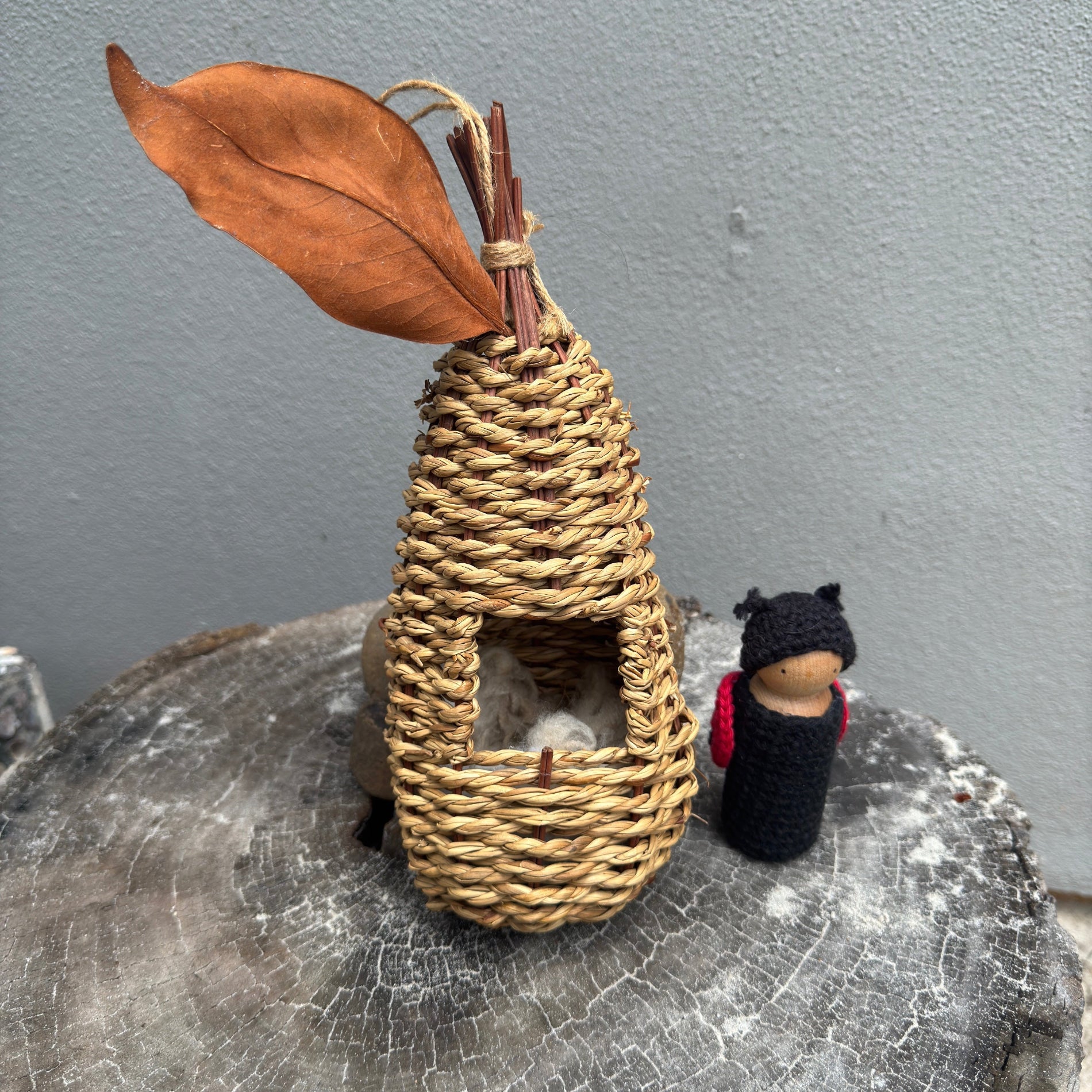 Fairy/Bird house and Doll