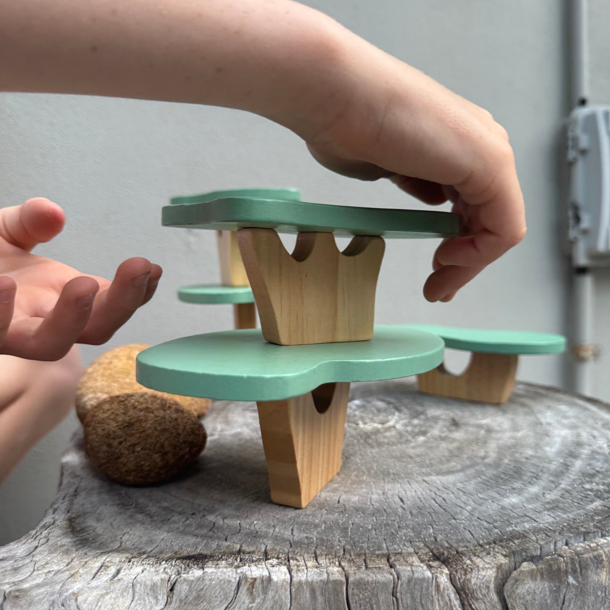 Wooden Forest - Small World Tree Play Set.