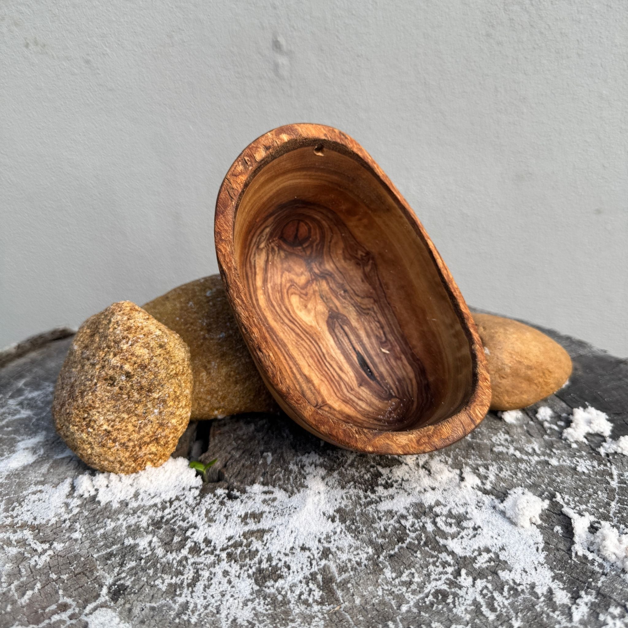 Small world wooden boat