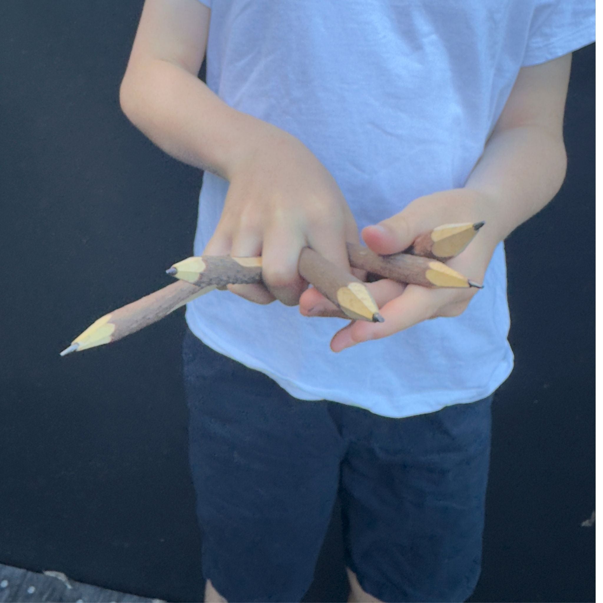 Wooden pencils