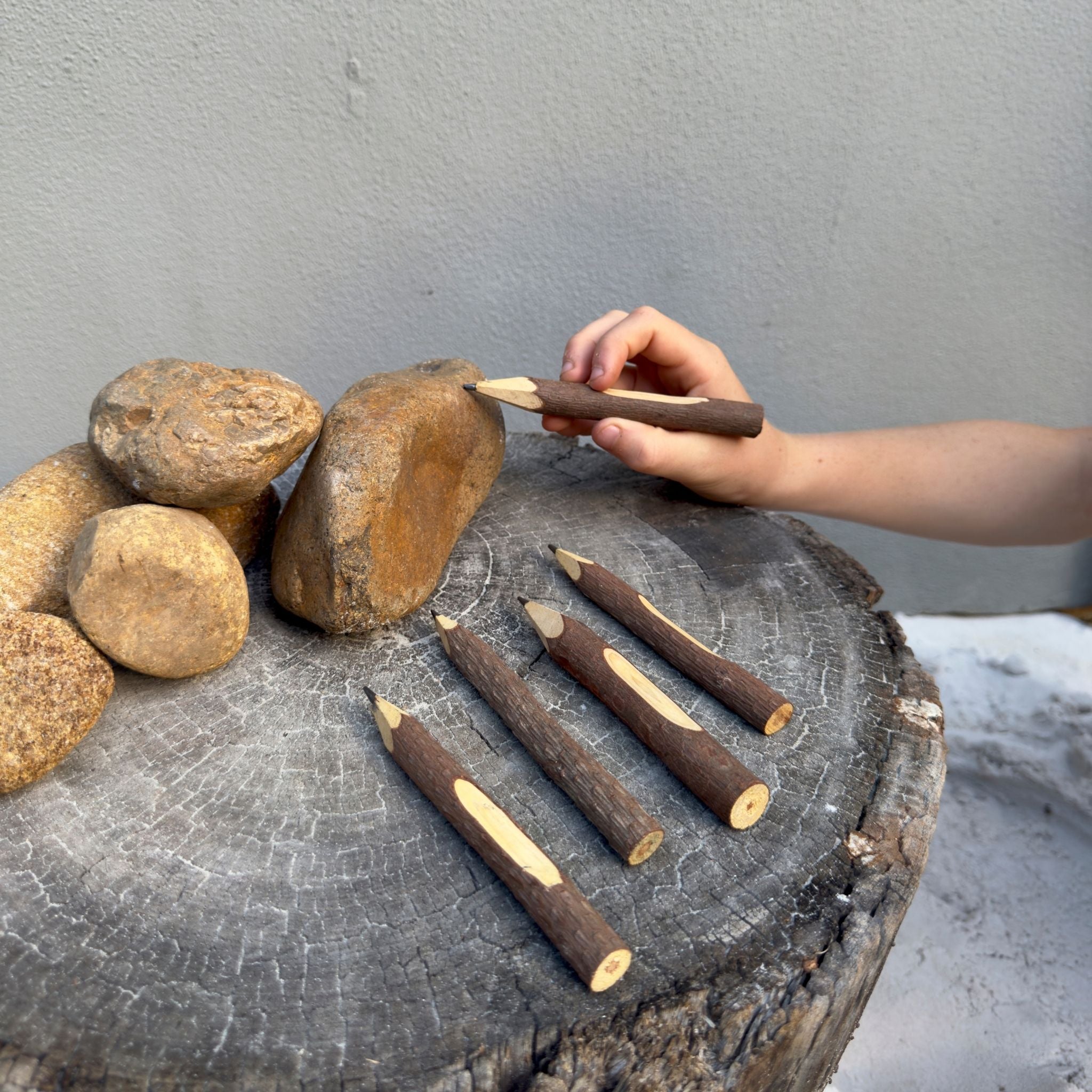 Wooden pencils