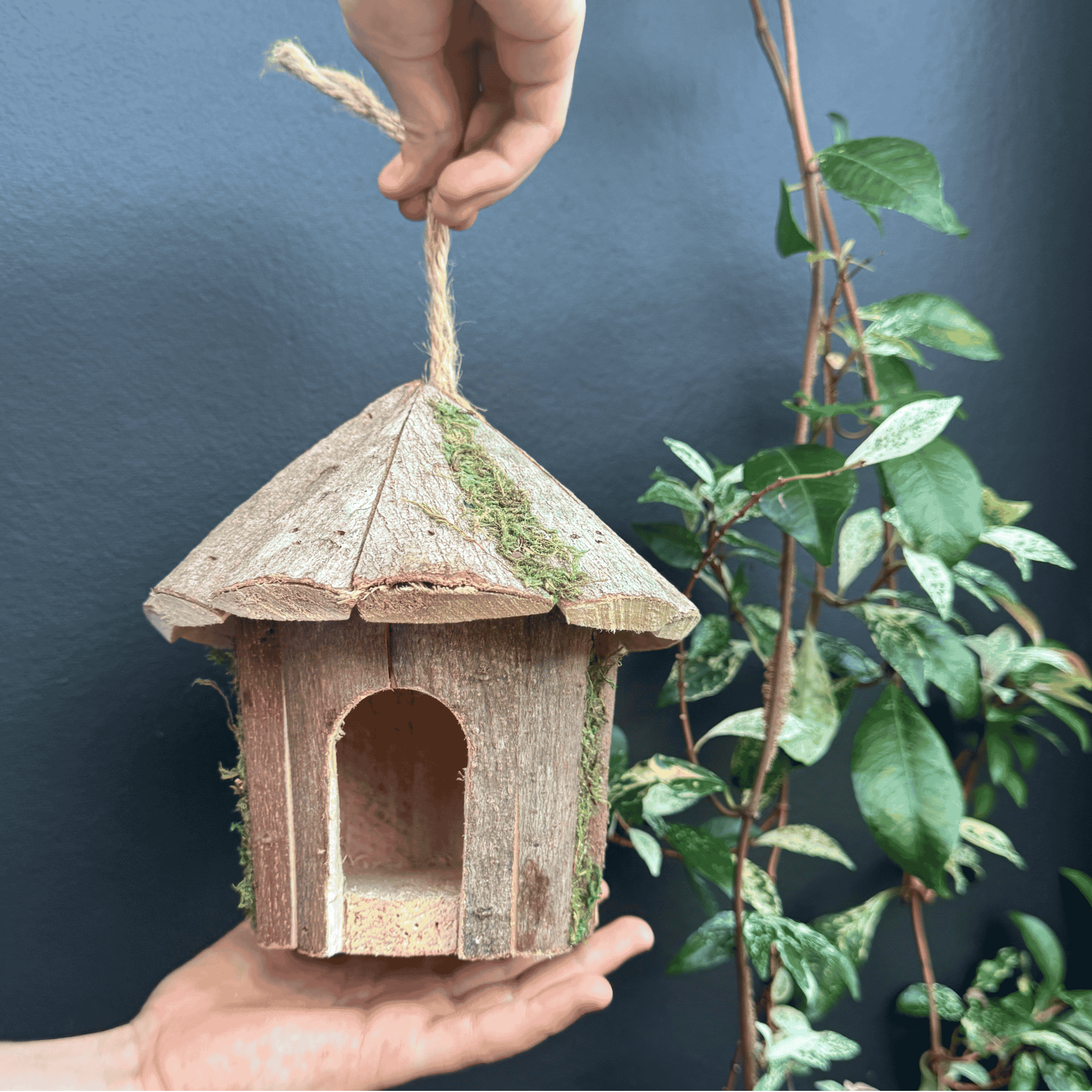 Wooden Toy Hut