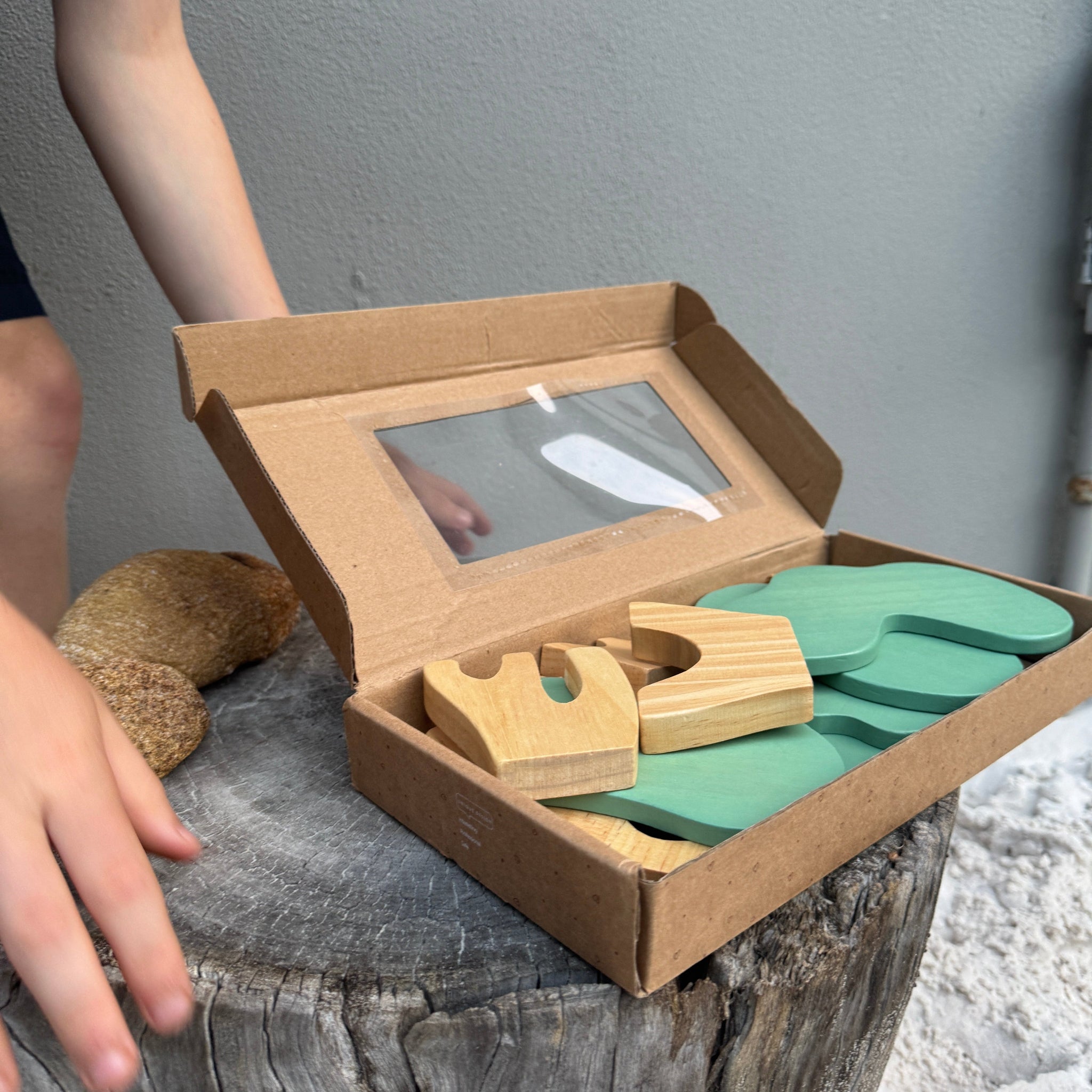 Wooden Forest - Small World Tree Play Set.