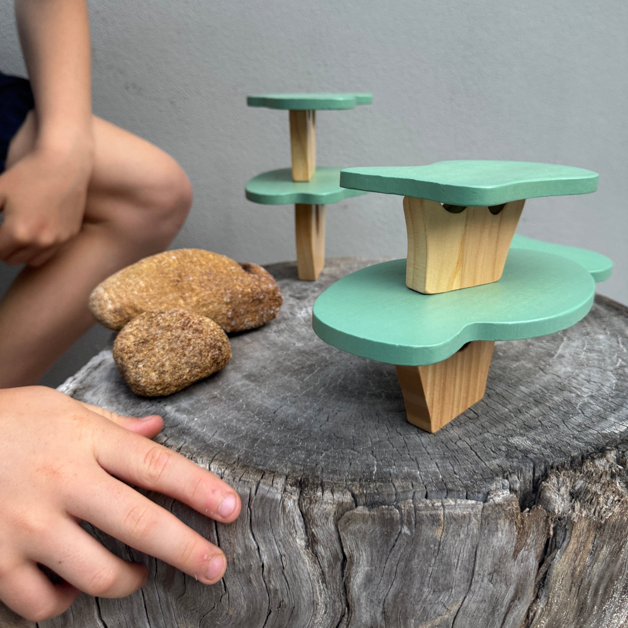 Wooden Forest - Small World Tree Play Set.