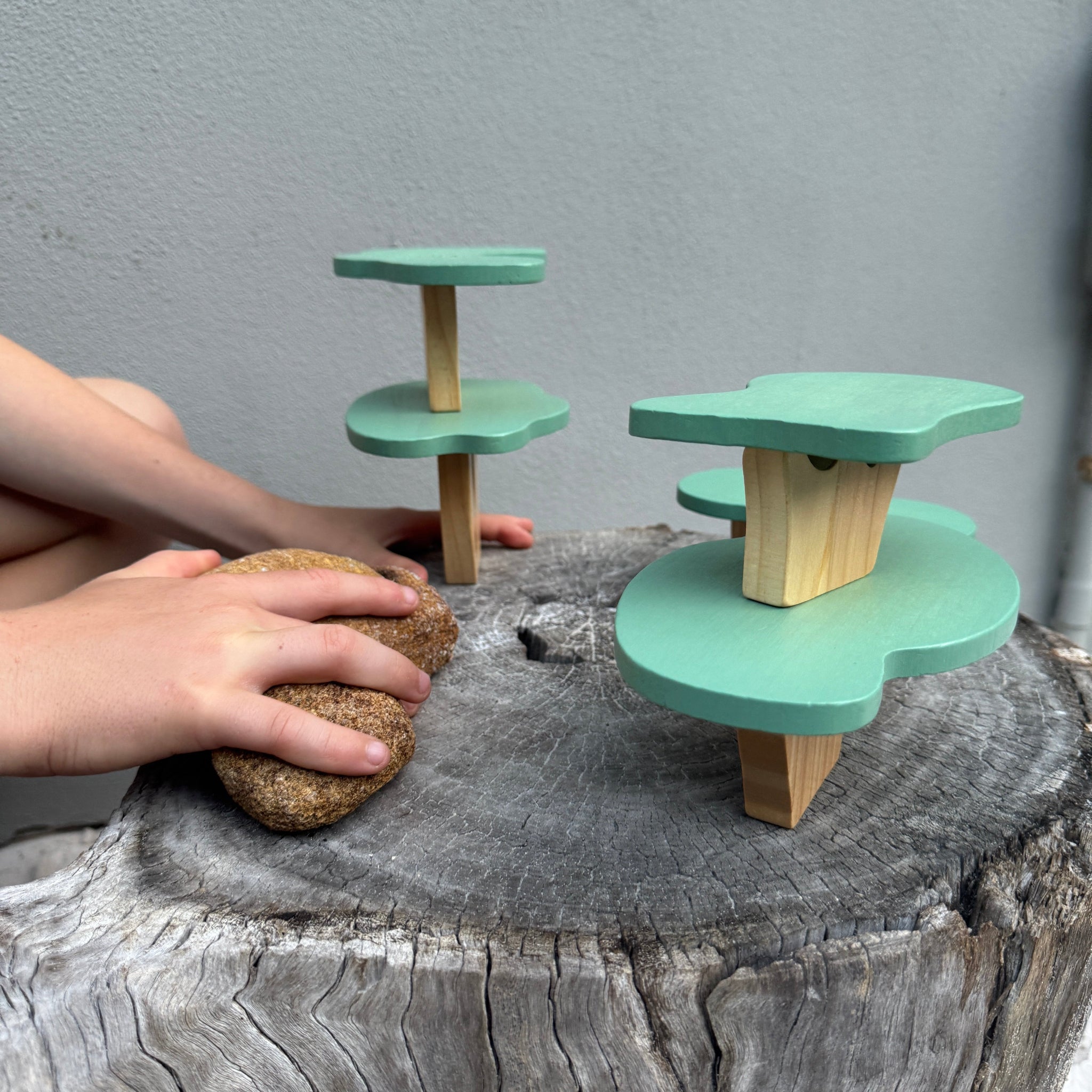 Wooden Forest - Small World Tree Play Set.