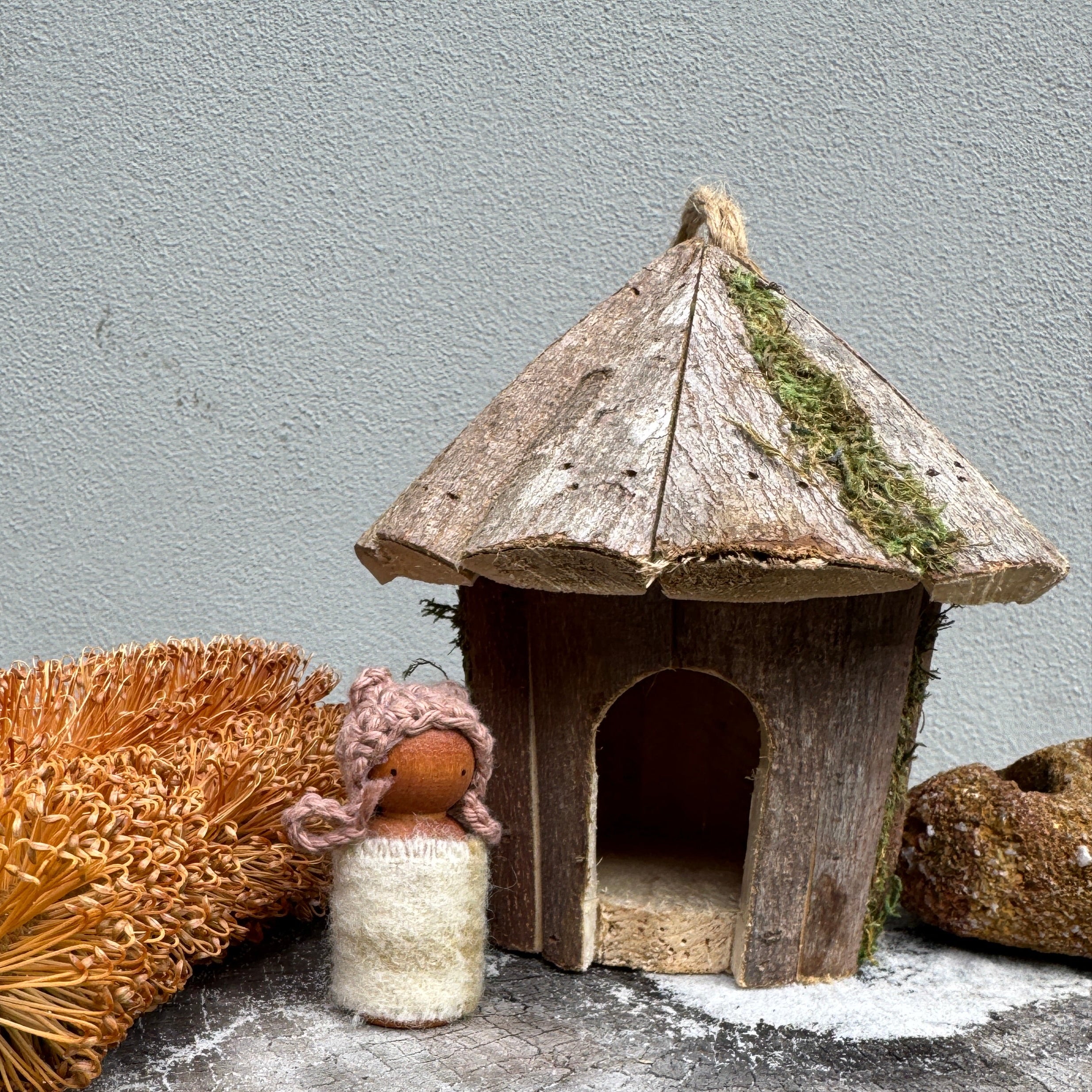Wooden Toy Hut