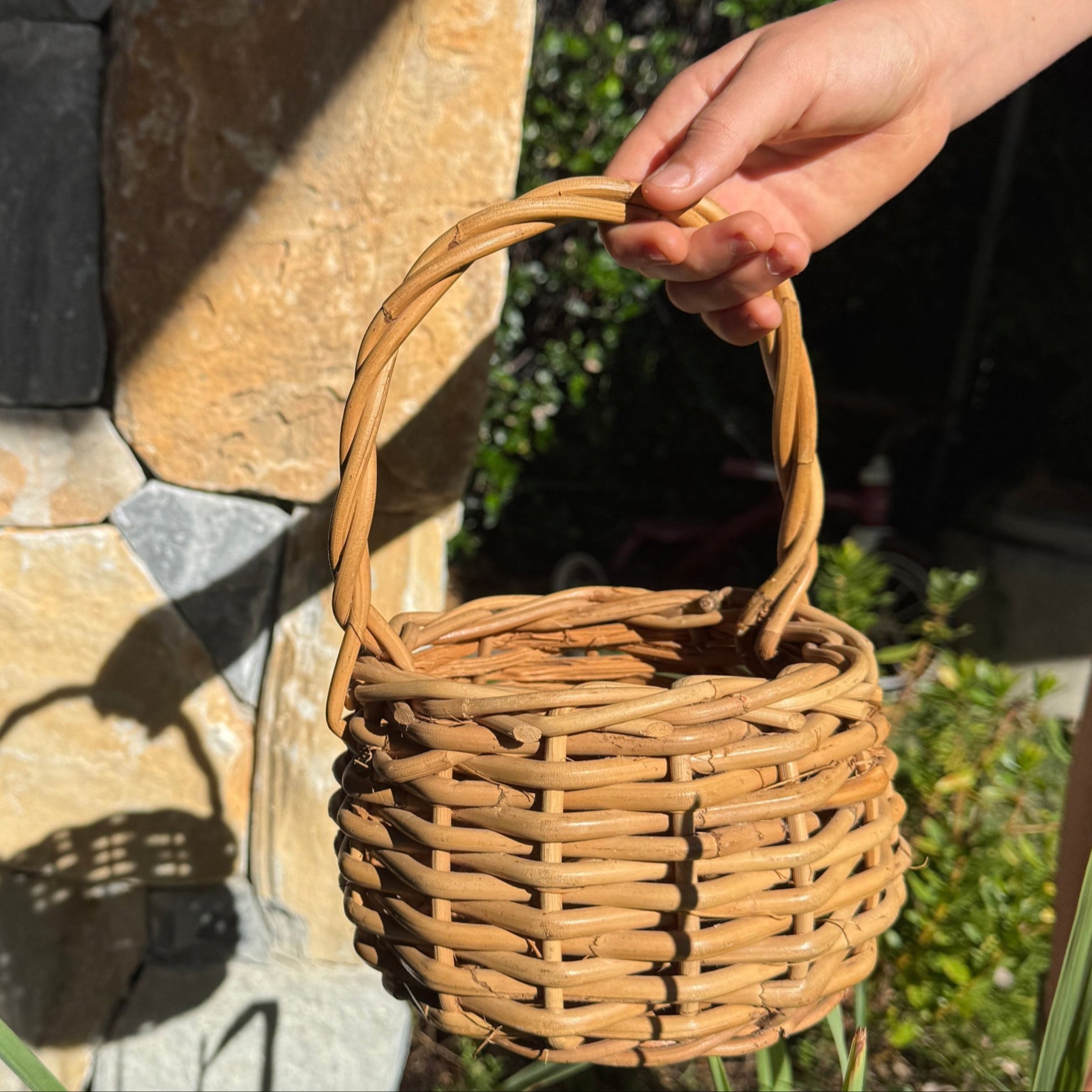 Children's  Small Wicker Basket