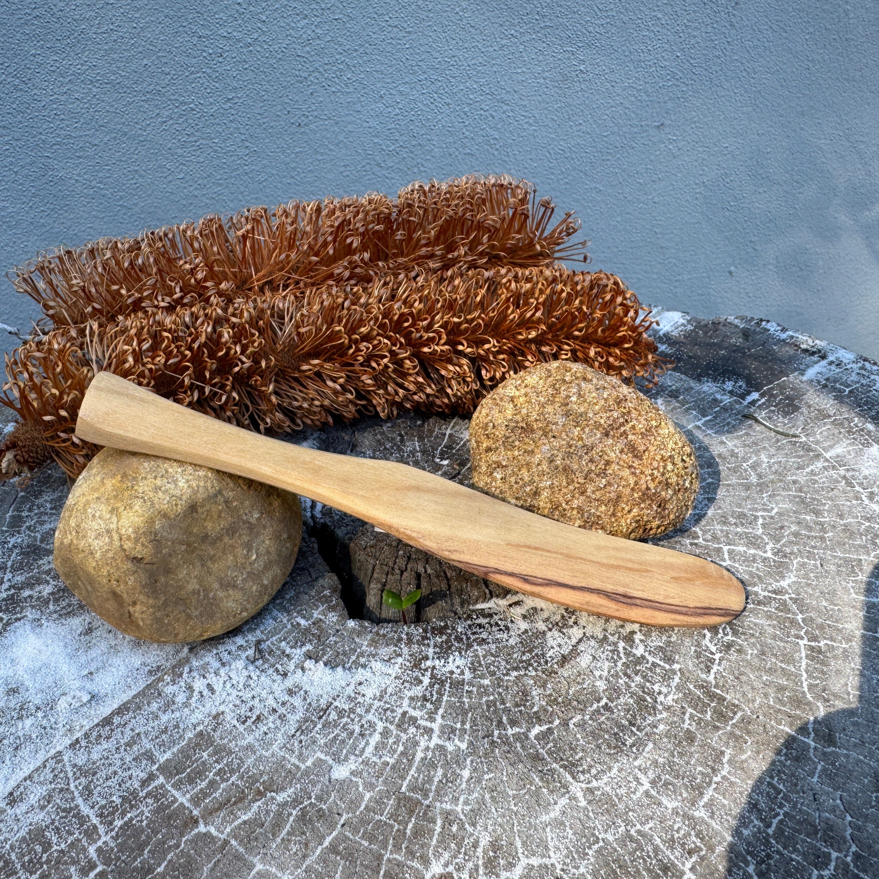 Olive wood knife
