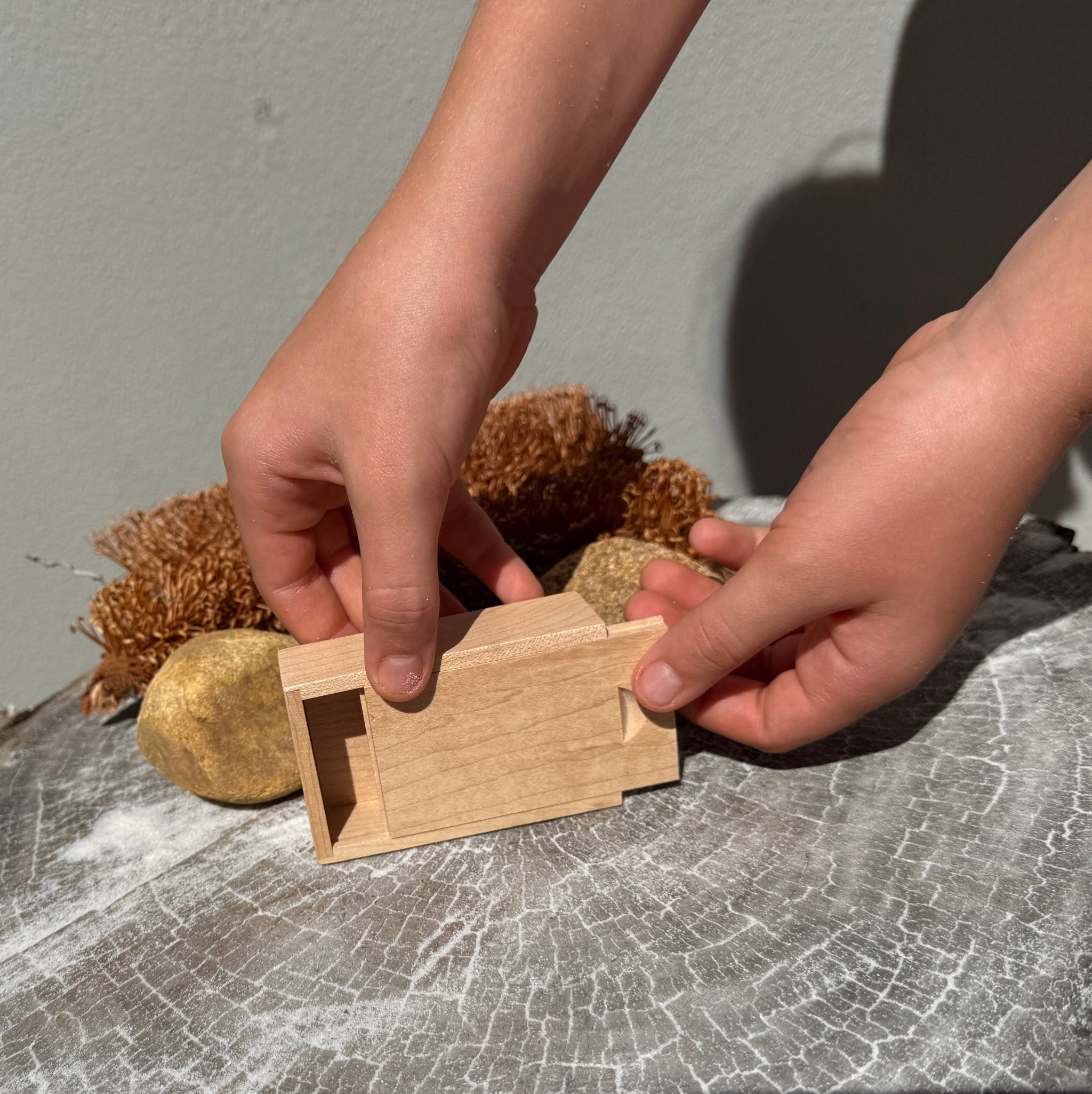 Small Wooden Treasure Box