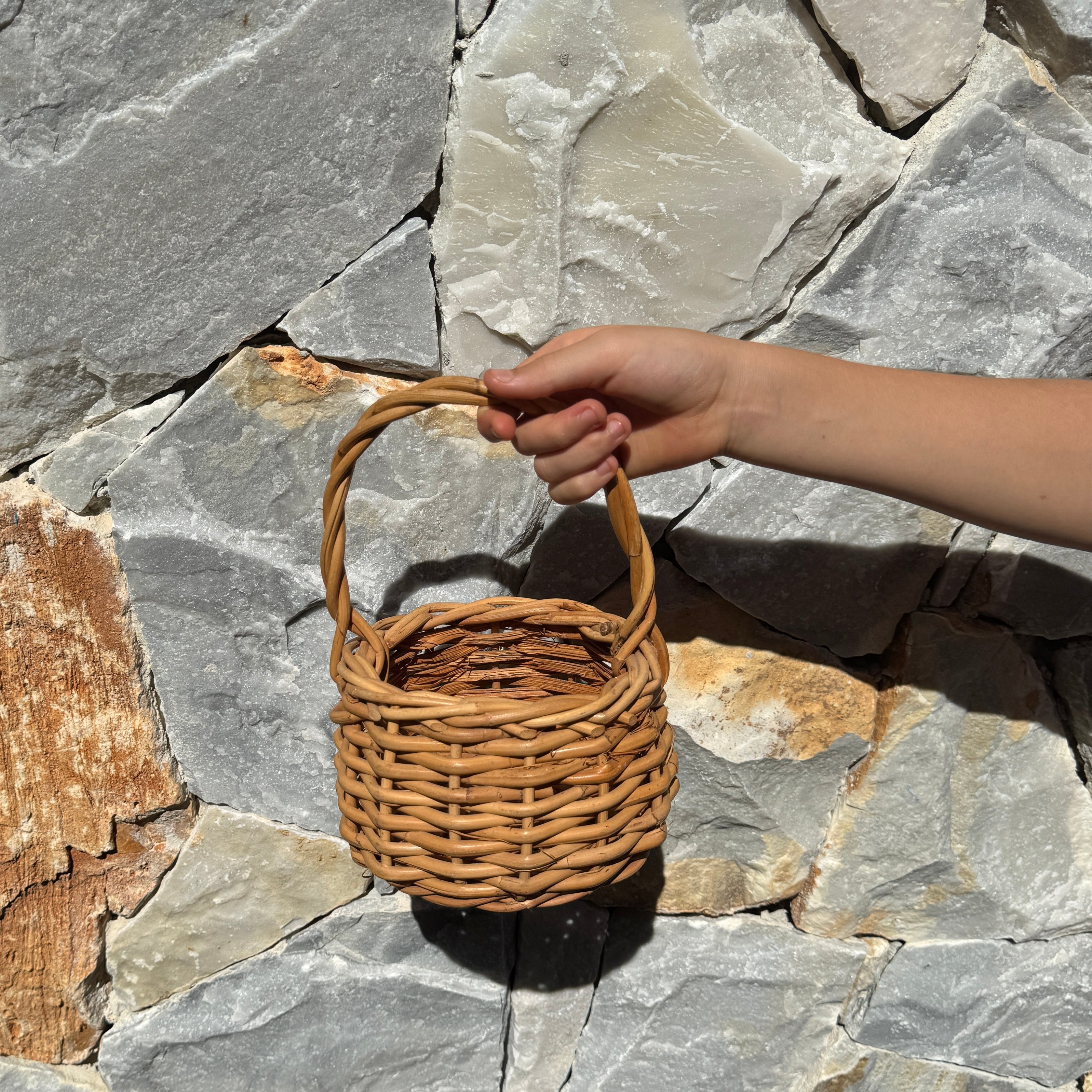 Children's  Small Wicker Basket