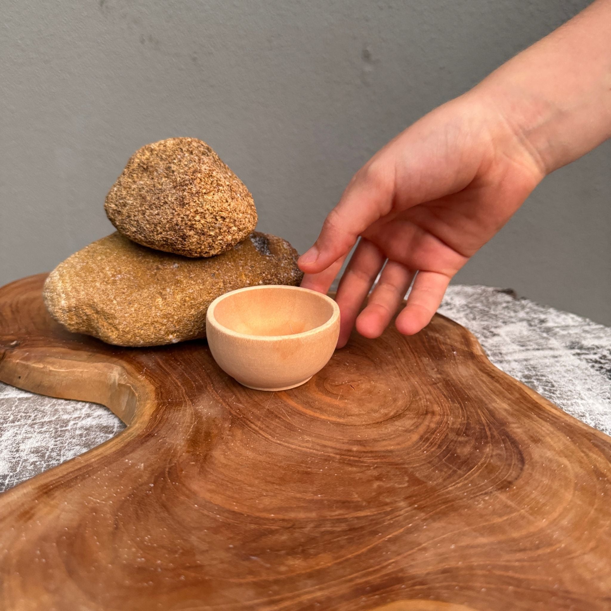 Small World Wooden Bowl